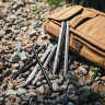 Колышки NATUREHIKE CNK2300ZP016 алюминиевые Vобразные (8 шт.), серебряный 6976023925030