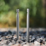 Колышки NATUREHIKE CNK2300ZP016 алюминиевые Vобразные (8 шт.), серебряный 6976023925030