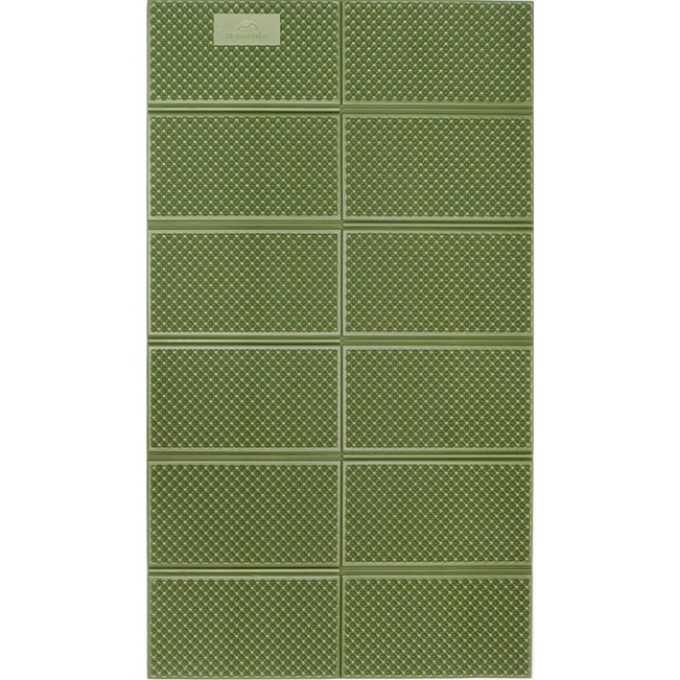 Коврик NATUREHIKE CNK2450WS044 двухспальный складной зеленый 6927595789995