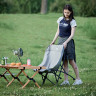 Кресло складное NATUREHIKE MOON CHAIR CNK23JU0001 серое 6976023929786