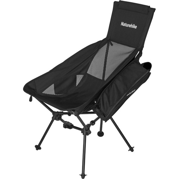 Кресло складное NATUREHIKE SEA MOON 002 CNK2450JJ019 чёрное 6927595788622