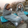 Мешок спальный конверт NATUREHIKE NH20MSD02 водоотталкивающий с капюшоном зеленый 6927595748145