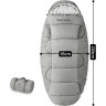 Мешок спальный NATUREHIKE OVAL PS300 NH20MSD03, серый 6927595775875