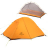 Палатка 1-местная NATUREHIKE NH18A095-D 6975641886495 сверхлегкая + коврик 20D оранжевый