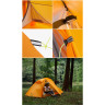 Палатка 1-местная NATUREHIKE NH18A095-D 6975641886495 сверхлегкая + коврик 20D оранжевый