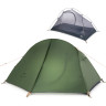 Палатка 1-местная NATUREHIKE NH18A095-D 6927595735671 сверхлегкая + коврик 20D, зеленый