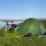Палатка 1-местная NATUREHIKE NH18A095-D 6927595735671 сверхлегкая + коврик 20D, зеленый