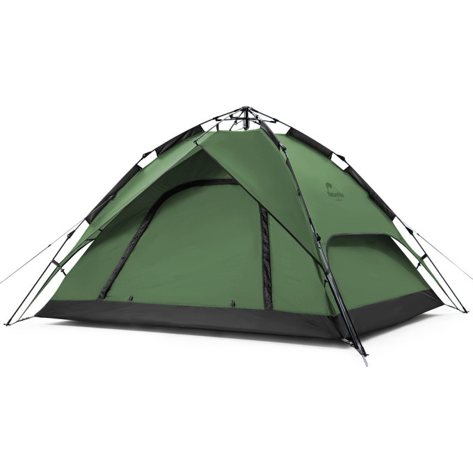 Палатка автоматическая NATUREHIKE NH21ZP008, трехместная, зеленая 6976023922336