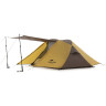 Палатка NATUREHIKE BUTTERFLY NH21YW132 210T двухместная, желто-коричневая, 6927595782910