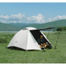 Палатка NATUREHIKE CLOUD-CREEK CNK2300ZP024, двухместная, Vinyl Edition, белый 6977465866394