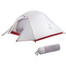 Палатка NATUREHIKE CLOUD UP NH18T030-T 20D трехместная, светло-серый 6927595730614