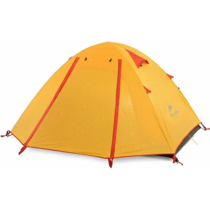 Палатка NATUREHIKE NH18Z033-P трехместная желтая 6927595783658