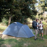 Палатка NATUREHIKE NH21ZP015 трехместная + 1 допместо, голубой 6927595794012