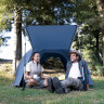Палатка NATUREHIKE NH21ZP015 трехместная + 1 допместо, голубой 6927595794012
