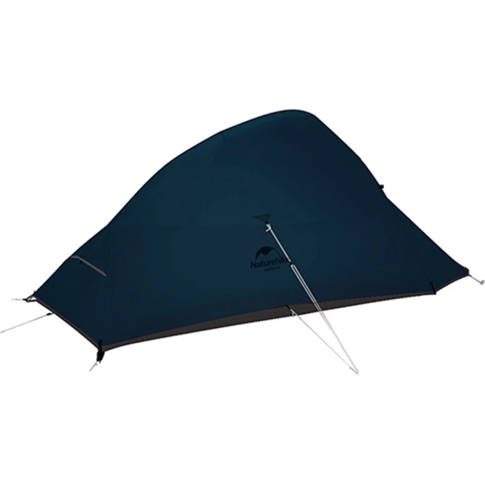 Палатка NATUREHIKE СLOUD UP 2 NH17T001-T 20D двухместная с ковриком синяя 6927595783283