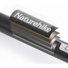 Палка треккинговая NATUREHIKE 7075 AL NH17D017-D 61-135 черный 6975641885139