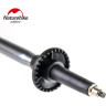 Палка треккинговая NATUREHIKE ST01 6061 AL NH17D001-Z с 3 узлами мужские 62-135 черный 6927595720400