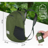 Рюкзак компактный NATUREHIKE 18L NH17A012-B Ultra-Light зеленый 6976507663762