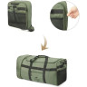Складная туристическая сумка-тележка NATUREHIKE NH21LX003 XS03 зелёный 6927595795774