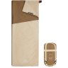 Спальный мешок NATUREHIKE SUNNY DAY PL01 CNK2550WS026 LW180, коричневый с бежевым, размер M 6977465868596