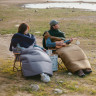 Спальный мешок NATUREHIKE SUNNY DAY PL02 CNK2550WS028 U450 синий с голубым, молния слева 6977465868428