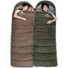 Спальный мешок NATUREHIKE U Series Двойной хлопок осень-зима Brown U250S 6927595769294
