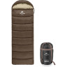 Спальный мешок NATUREHIKE U SERIES 6927595767207 U250 двойной хлопок осень-зима Brown