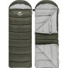 Спальный мешок NATUREHIKE U SERIES U350S 6927595764329L двойной хлопок осень-зима Green молния слева