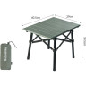 Стол NATUREHIKE CNH22JU050 складной зелёный 6975641885368
