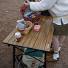 Стол NATUREHIKE MW03 NH19Z003-D складной цвет орех 6927595798072