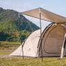 Стойки для тента NATUREHIKE NH22PJ040 алюминиевый сплав 1,7-2.0 м, 4 секции (2шт) черный 6927595708712