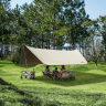 Тент NATUREHIKE CLOUD SKIES TARP C2350WS010 150D 450 *292 см песочный 6977465866714