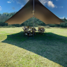 Тент NATUREHIKE CLOUD SKIES TARP C2350WS010 150D 450 *292 см песочный 6977465866714